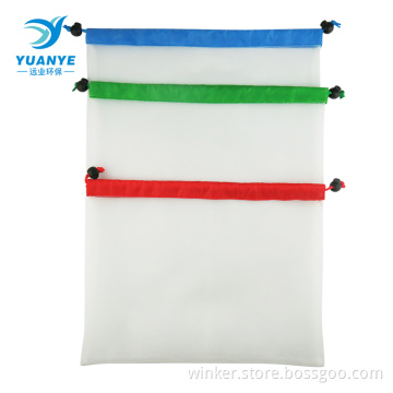 oem 3 sizes premium mesh grocery bag shopping